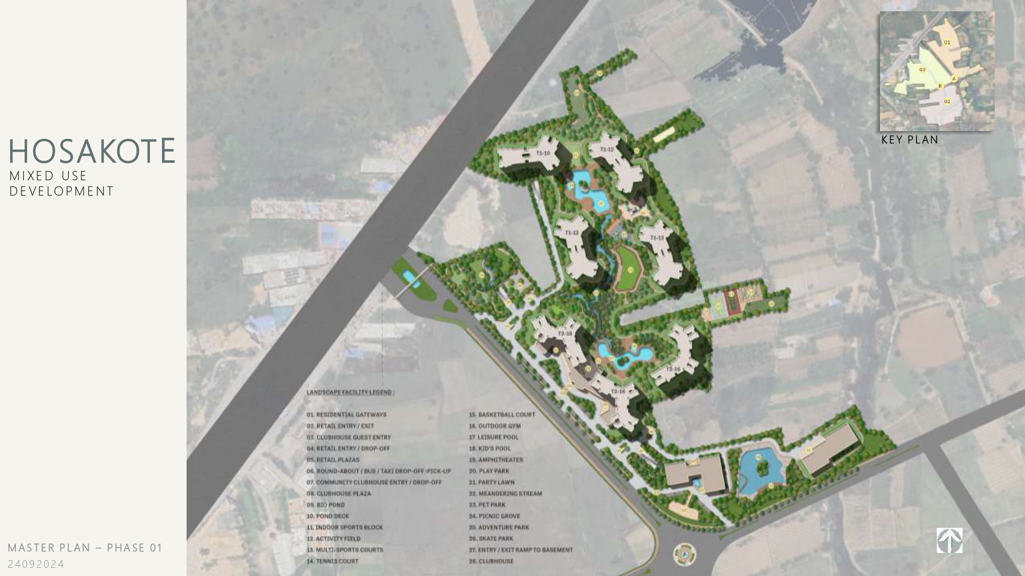 Sobha One World master plan layout
